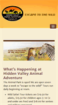 Mobile Screenshot of hiddenvalleyadventure.com